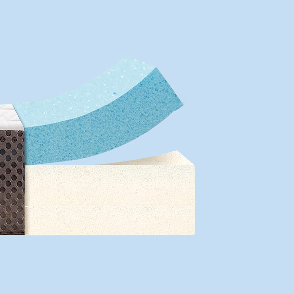 Japanilaistyylinen kolminkertainen memory foam -geelipatja