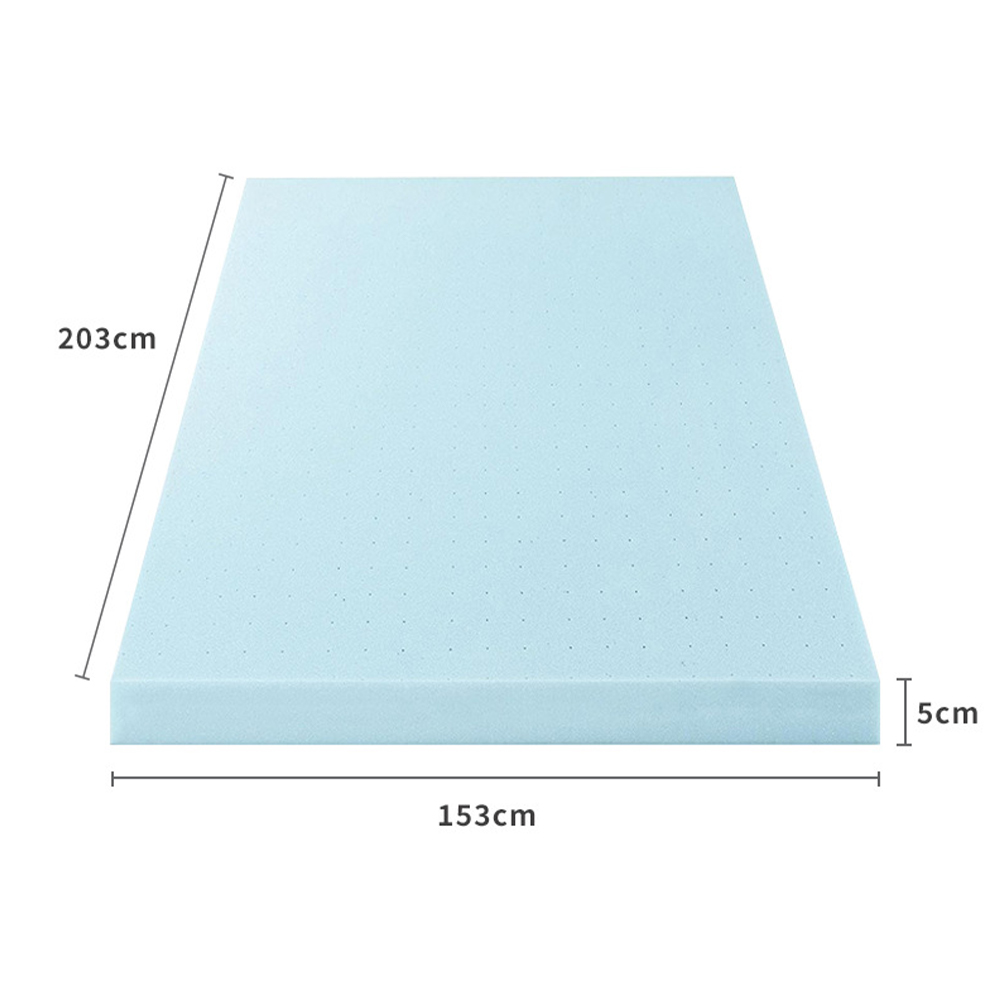 Rei'itetty geelimäinen Memory Foam -patja