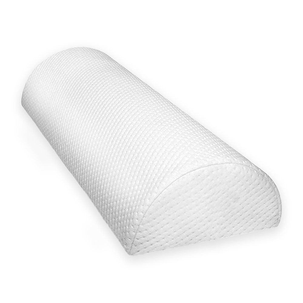 Valkoinen memory foam jalkatyyny