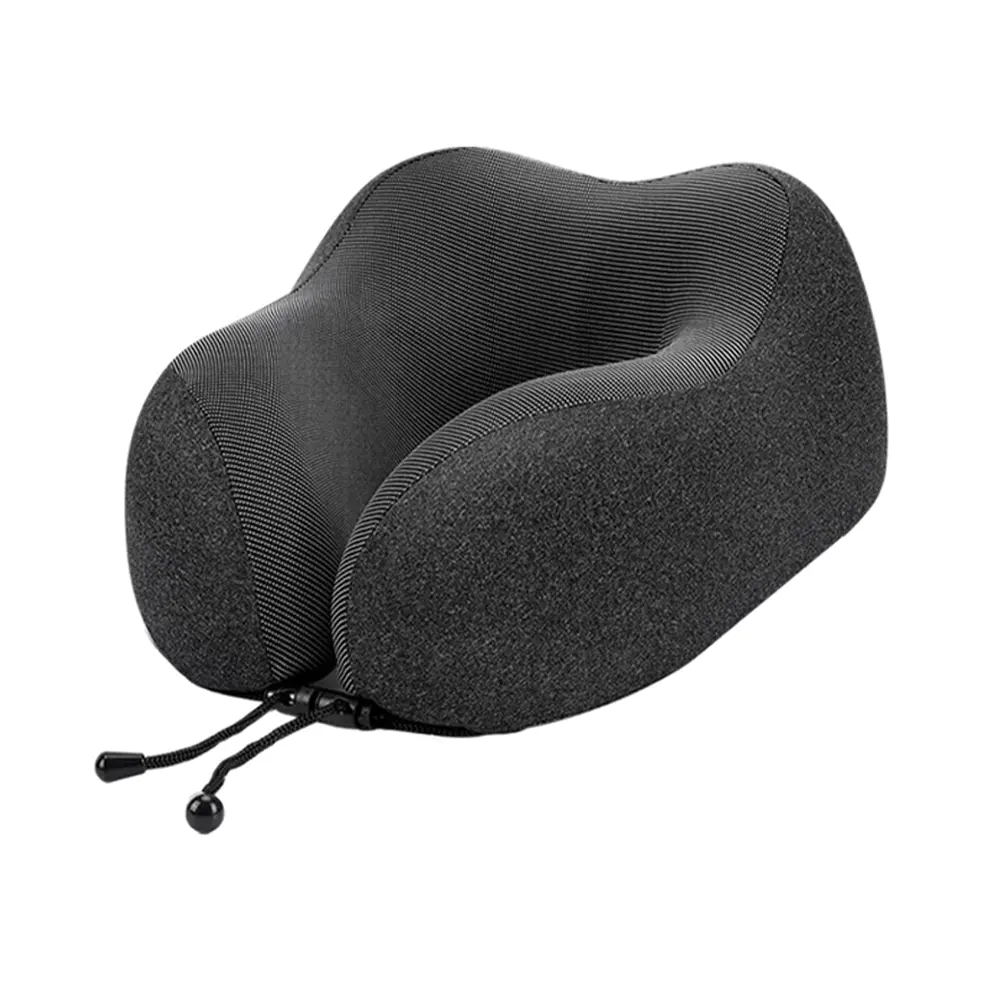 U-muotoinen irroitettava memory foam -kaulatyyny