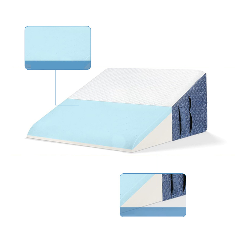Kolmion muotoinen monitoiminen Memory Foam selkänoja