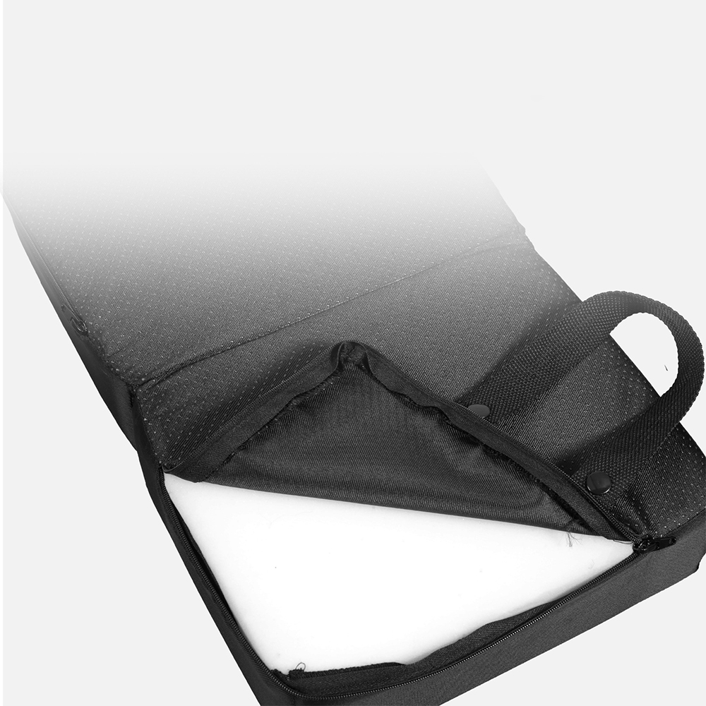 Taitettava memory foam -istuintyyny
